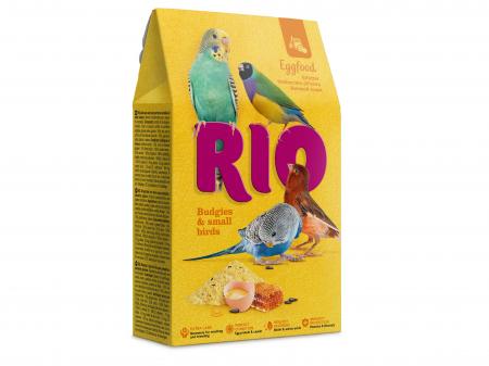 Волнистый попугай на zoomaugli.ru RIO Eggfood Яичный корм для волнистых попугайчиков и мелких птиц, 250 г