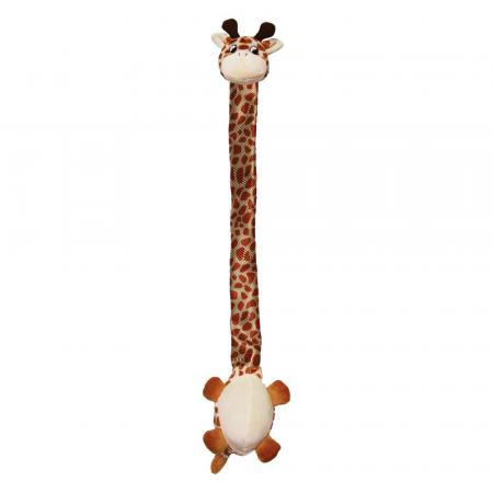 Мягкие игрушки на zoomaugli.ru KONG Danglers Игрушка Жираф с шуршащей шеей 62 см