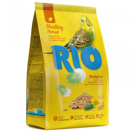 Волнистый попугай на zoomaugli.ru RIO Moulting Period корм для волнистых попугайчиков в период линьки, 1 кг
