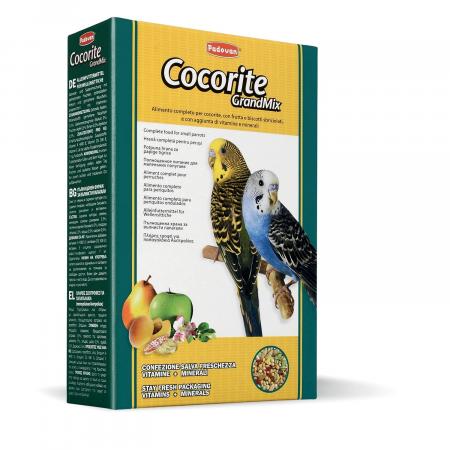 Волнистый попугай на zoomaugli.ru Padovan Grandmix Cocorite корм для волнистых попугаев 1 кг