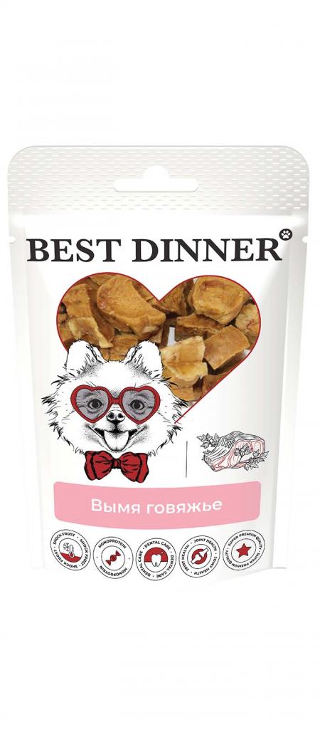 Лакомства на zoomaugli.ru Best Dinner Freeze Dry Вымя говяжье для собак 60 г