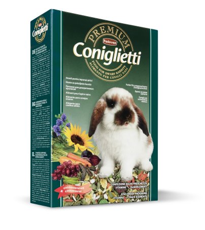 Кролик на zoomaugli.ru Padovan Premium Coniglietti корм для кроликов и молодняка 500 г