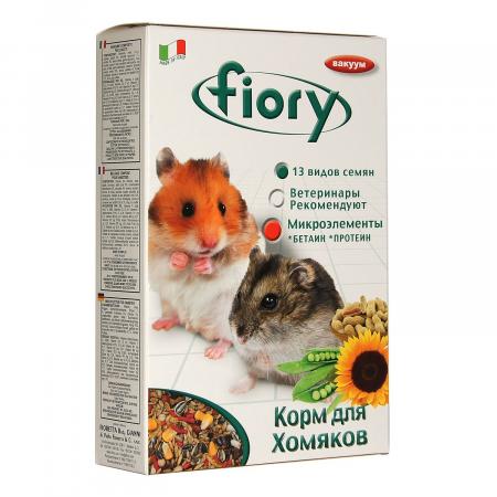 Хомяк / Мышь на zoomaugli.ru Fiory Superpremium Hamsters корм для хомяков, 400 г
