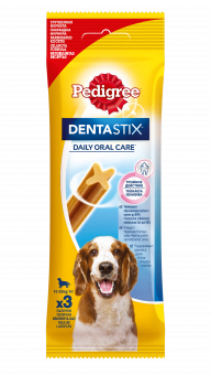Купить Pedigree Dentastix для собак средних пород 77 г