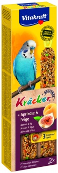 Купить Vitakraft Kracker крекеры для волнистых попугаев с фруктами, 2 палочки по 30 г