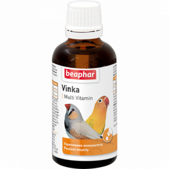 Витамины/Камни на zoomaugli.ru Beaphar витамины для птиц для укрепления иммунитета, 50 мл