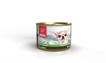 Купить Blitz Sensitive Duck Утка с цукини для собак 200 г