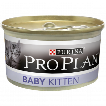 Купить Pro Plan Baby Kitten мусс с курицей 85 г