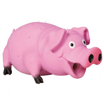 Купить TRIXIE Игрушка Свинья со щетиной с имитацией звука животного 21 см