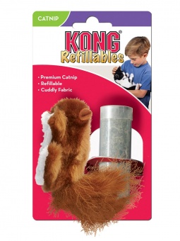 Купить Kong игрушка для кошек "Белка" с тубом кошачьей мяты