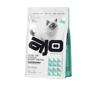 Купить AJO Sterile Weight Control для стерилизованных кошек контроль веса 400 г
