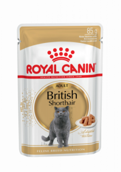 Купить Royal Canin Британская короткошерстная кусочки в соусе 85 г