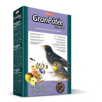 Купить Padovan Granpatee Insectes корм с насекомыми для насекомоядных птиц 1 кг