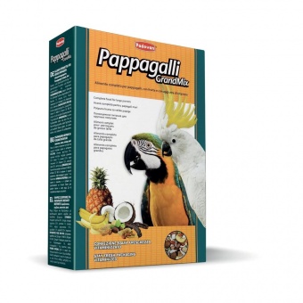 Купить Padovan Grandmix Pappagalli корм для крупных попугаев 600 г