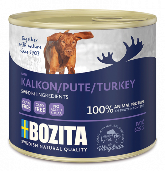 Купить Bozita Turkey паштет для собак с индейкой 625 г