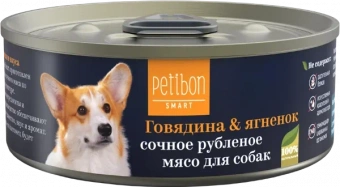 Купить Petibon Smart Говядина и ягнёнок для собак 100 г