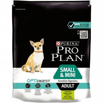 Купить Pro Plan Small and Mini Adult для собак мелких и карликовых пород с ягненком 700 г