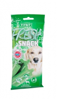 Купить TiTBiT Fresh Snack для собак средних пород 3 шт 150 г