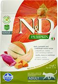 Farmina N&D Pumkin Adult Duck & Cantaloupe Melon беззерновой корм для кошек с уткой и дыней 300 г