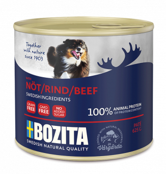 Купить Bozita Beef паштет для собак с говядиной 625 г