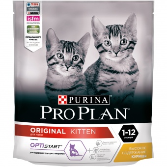 Купить Pro Plan Original Kitten для котят 400 г