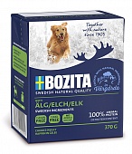 Bozita Elk кусочки в желе для собак с лосем 370 г