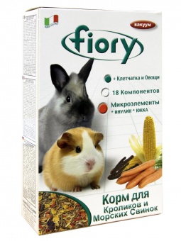 Купить Fiory Superpremium Conigli e cavie корм для морских свинок и кроликов, 850 г