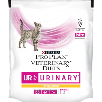 Купить Pro Plan UR при болезнях нижних отделов мочевыводящих путей для кошек 350 г