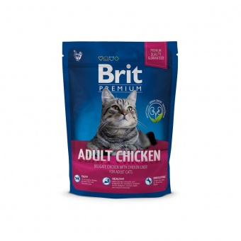 Купить Brit Premium Adult Chicken для кошек с курицей 300 г