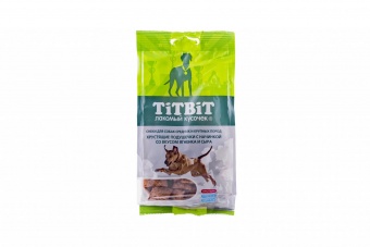 Купить TiTBiT Хрустящие подушечки с начинкой со вкусом ягнёнка и сыра для собак средних и крупных пород 95 г