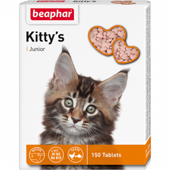 Купить Beaphar Kitty's Junior для котят 150 таблеток