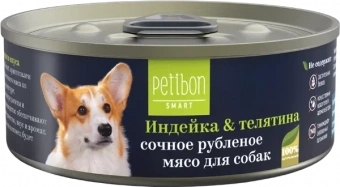 Купить Petibon Smart Индейка и телятина для собак 100 г
