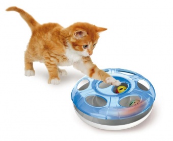 Купить Игрушка для кошек с шариком UFO ø 25см пластик Georplast G10605