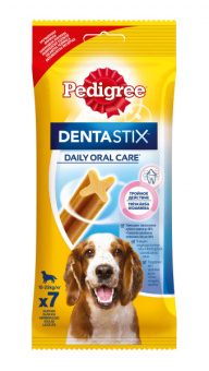 Купить Pedigree Dentastix для собак средних пород 180 г