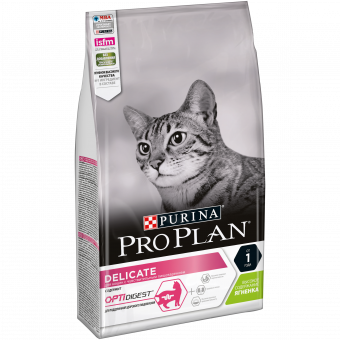 Купить Pro Plan Optidigest Delicate Lamb для кошек с ягненком 1,5 кг