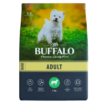 Купить Mr.Buffalo Adult Mini для собак мелких пород с ягнёнком 2 кг